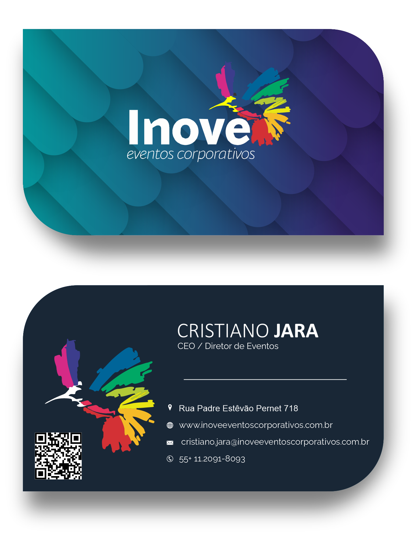 Cartão de visita Inove Eventos
